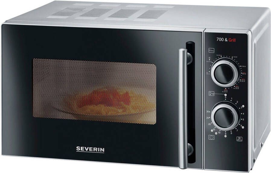 Severin Magnetron MW 7771 met grillfunctie 2-in-1 Magnetron en grill afzonderlijk en gecombineerd schakelbaar - Foto 2