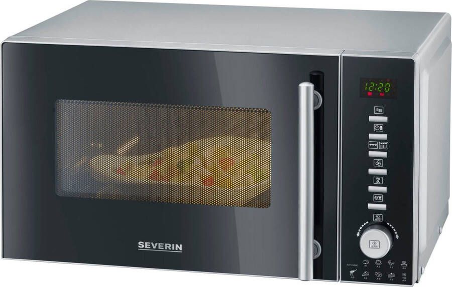 Severin Magnetron MW 7773 met grill- en heteluchtfunctie 3-in-1 10 vermogensniveaus en 9 automatische kookprogramma's - Foto 9