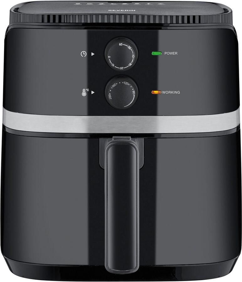 Severin FR 2452 Heteluchtfriteuse Friteuse 5l zwart - Foto 2