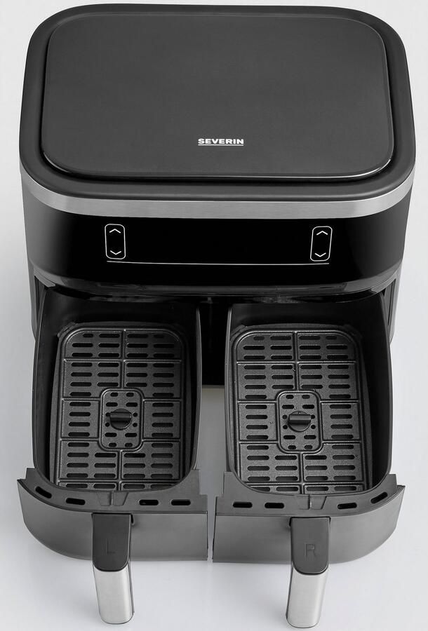 Severin FR 2453 Heteluchtfriteuse XXL 2x 3.8 Liter tot 1.3 kg friet - Foto 10