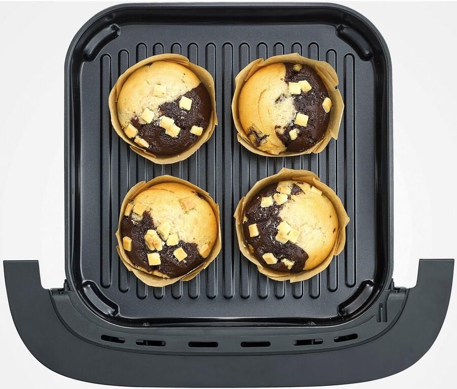 Severin FR 2464 FryLight “Pizza & More” Heteluchtfriteuse met pizzafunctie ca. 2100W ca. 4L pizzapan met een diameter van 25 4 cm - Foto 4