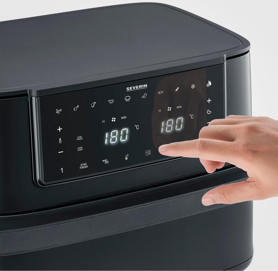 Severin Airfryer FR 2490 9 l "Flex Max Dual" - Foto 3