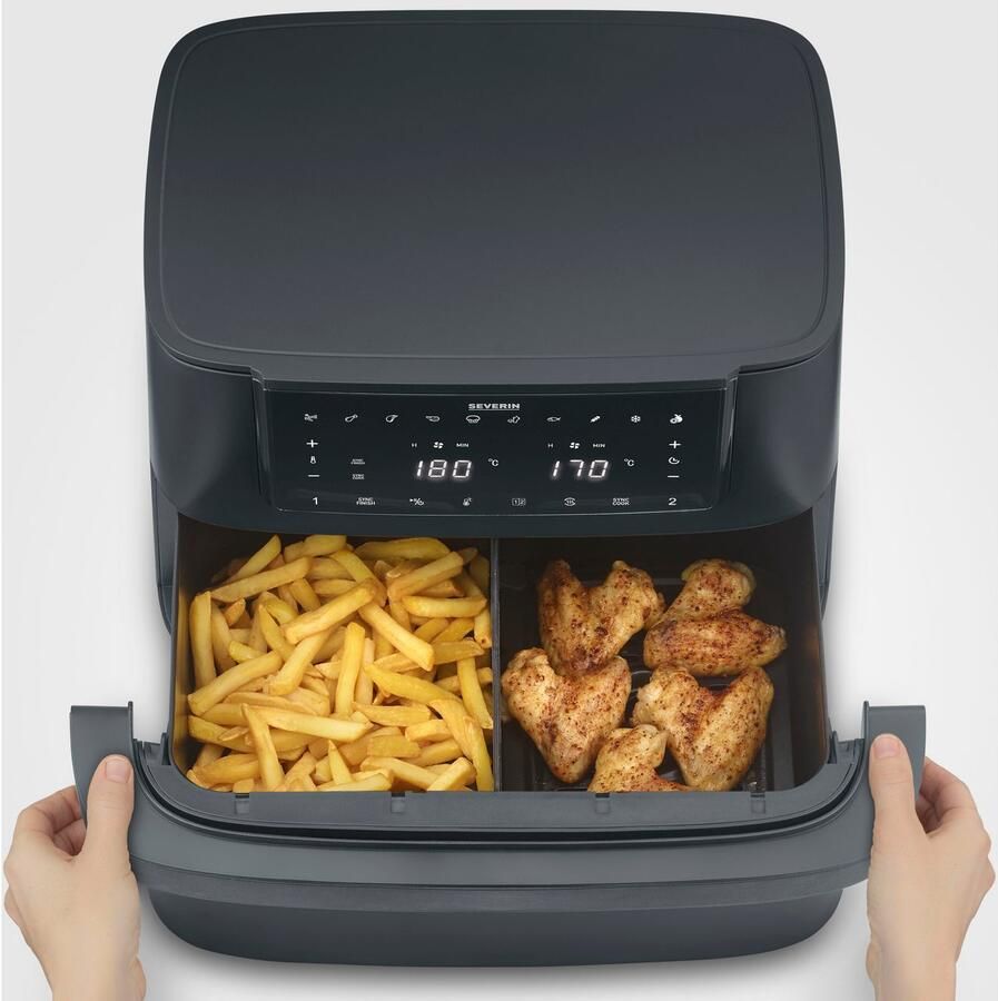 Severin Airfryer FR 2490 9 l "Flex Max Dual"