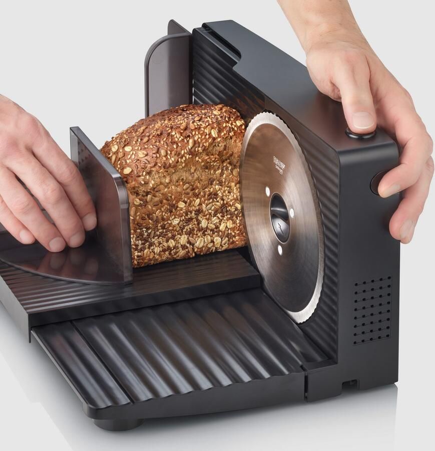 Severin AS 9578 Snijmachine Compact opvouwbaar model met DC motor Solingen RVS snijmes - Foto 3