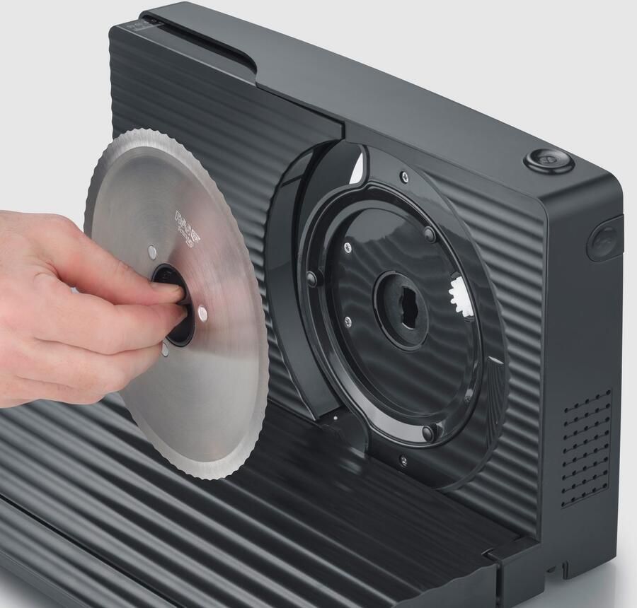 Severin AS 9578 Snijmachine Compact opvouwbaar model met DC motor Solingen RVS snijmes - Foto 4