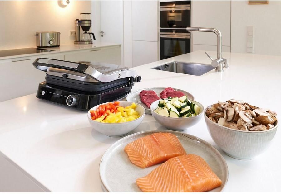 Severin KG2395 Contactgrill SEVINI Pro 7 Automatische programma's ILAG non stick coating tot 230 °C - Foto 15