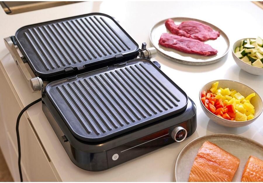 Severin KG2395 Contactgrill SEVINI Pro 7 Automatische programma's ILAG non stick coating tot 230 °C - Foto 14