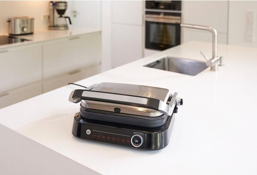 Severin KG2395 Contactgrill SEVINI Pro 7 Automatische programma's ILAG non stick coating tot 230 °C - Foto 16
