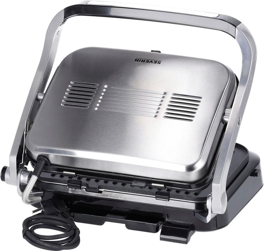 Severin KG2395 Contactgrill SEVINI Pro 7 Automatische programma's ILAG non stick coating tot 230 °C - Foto 4