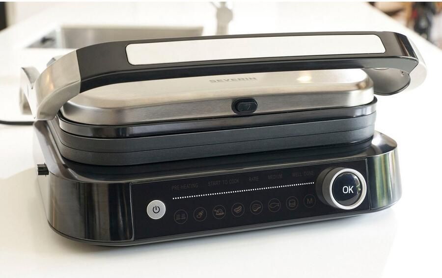 Severin KG2395 Contactgrill SEVINI Pro 7 Automatische programma's ILAG non stick coating tot 230 °C - Foto 18