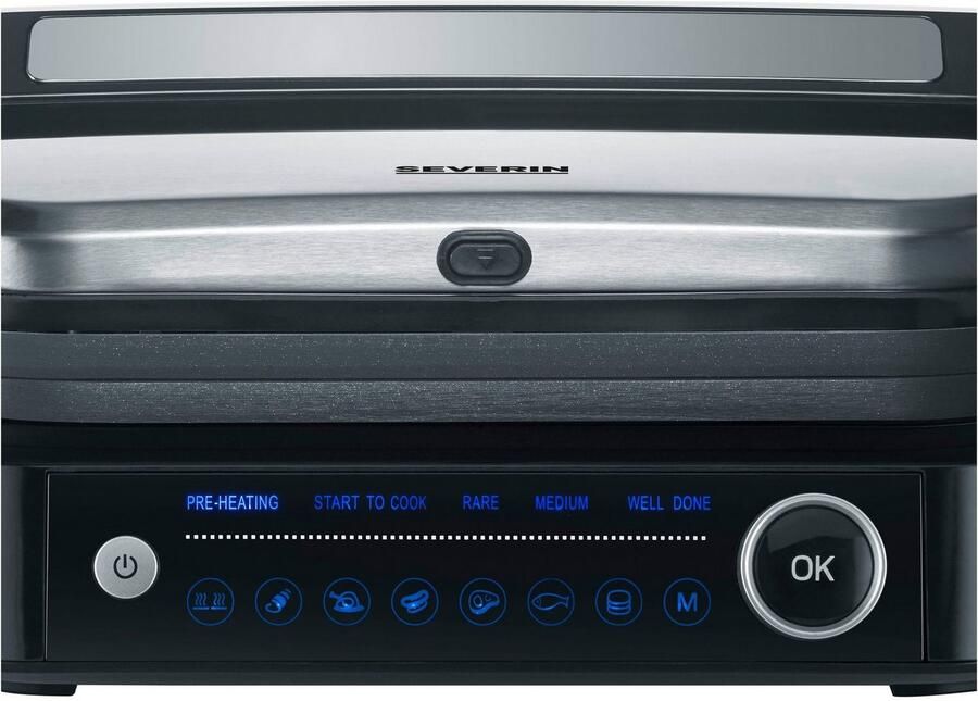 Severin KG2395 Contactgrill SEVINI Pro 7 Automatische programma's ILAG non stick coating tot 230 °C - Foto 13