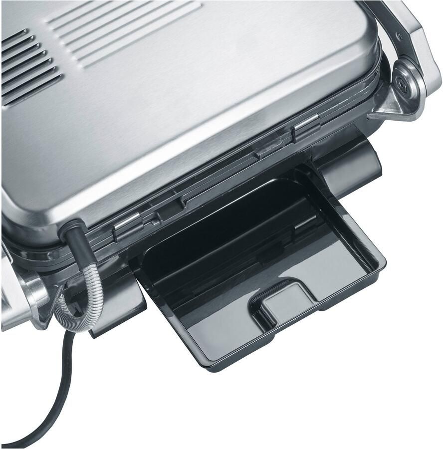 Severin KG2395 Contactgrill SEVINI Pro 7 Automatische programma's ILAG non stick coating tot 230 °C - Foto 3