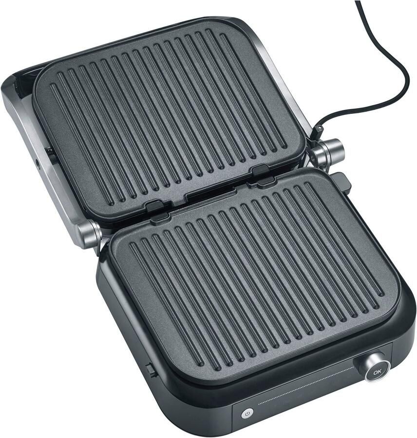 Severin KG2395 Contactgrill SEVINI Pro 7 Automatische programma's ILAG non stick coating tot 230 °C - Foto 5