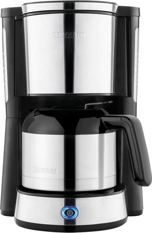 Severin KA 4847 Filterkoffiezetapparaat 1 l Gemalen koffie 1000 W Zwart Roestvrijstaal - Foto 9