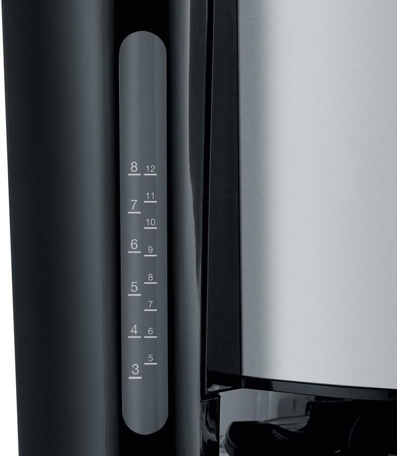 Severin KA 4847 Filterkoffiezetapparaat 1 l Gemalen koffie 1000 W Zwart Roestvrijstaal - Foto 5