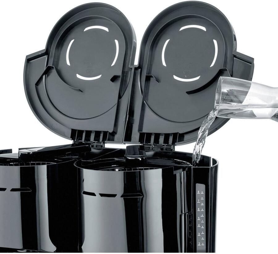 Severin Duo Koffiezetapparaat 2x 8 Koppen KA 9315 zwart 16 - Foto 8