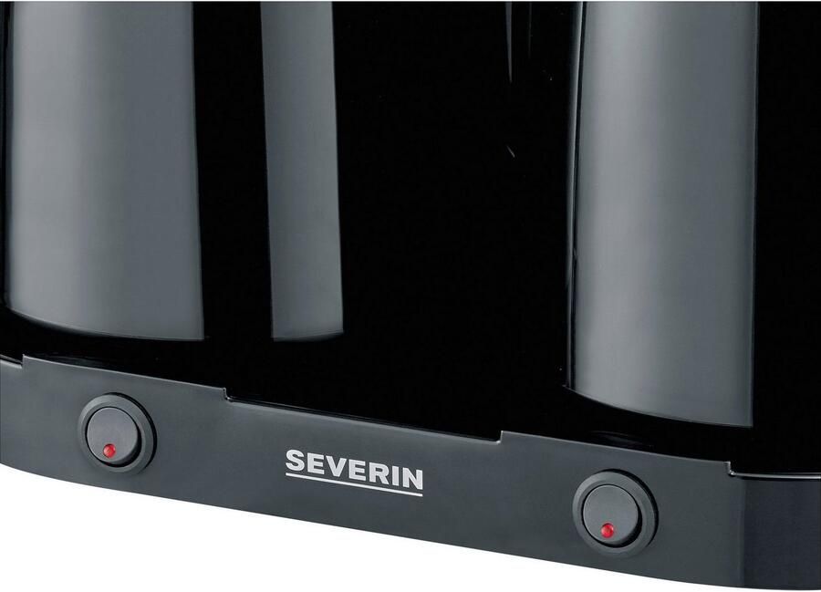 Severin Duo Koffiezetapparaat 2x 8 Koppen KA 9315 zwart 16 - Foto 12