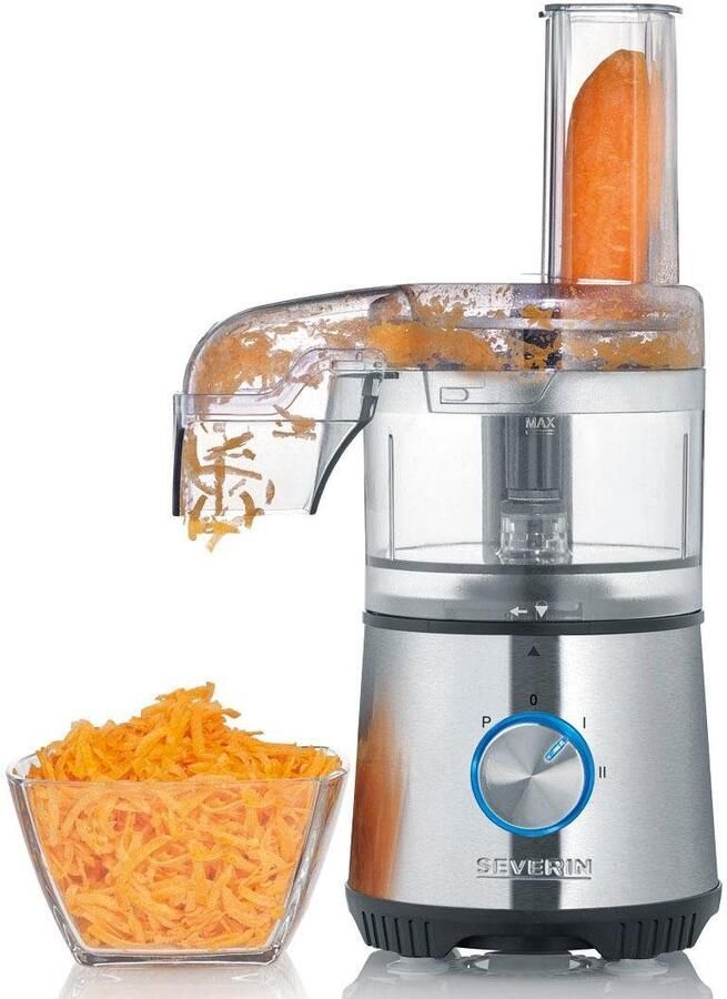 Severin KM 3865 Keukenmachine Mini Hakmolen Zilver - Foto 6
