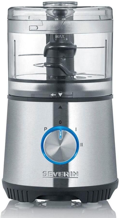 Severin KM 3865 Keukenmachine Mini Hakmolen Zilver - Foto 9