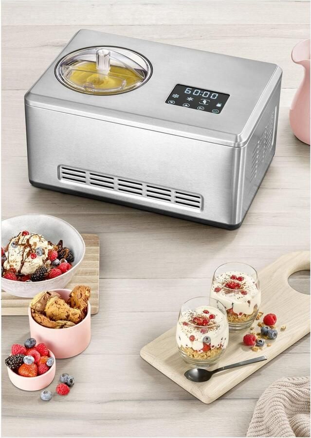 Severin EZ7405 Sorbetiere Yoghurtmaker 2 in 1 Innovatieve functie voor het maken van ijssorbets en yoghurt - Foto 6