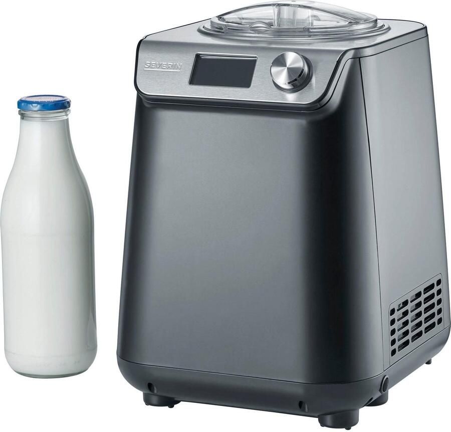 Severin EZ 7407 IJsmachine 2-in-1 met yoghurt functie Display Automatische nakoelfunctie zeer gebruiksvriendelijk - Foto 3