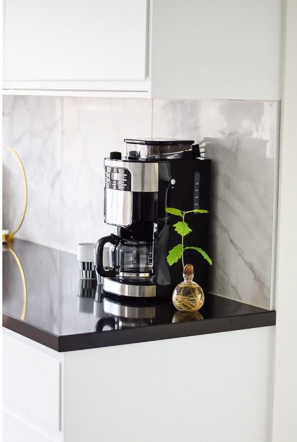 Severin Koffiezetapparaat met bonenmaler KA 4810 1 l Maalgraad en koffiehoeveelheid individueel instelbaar - Foto 3