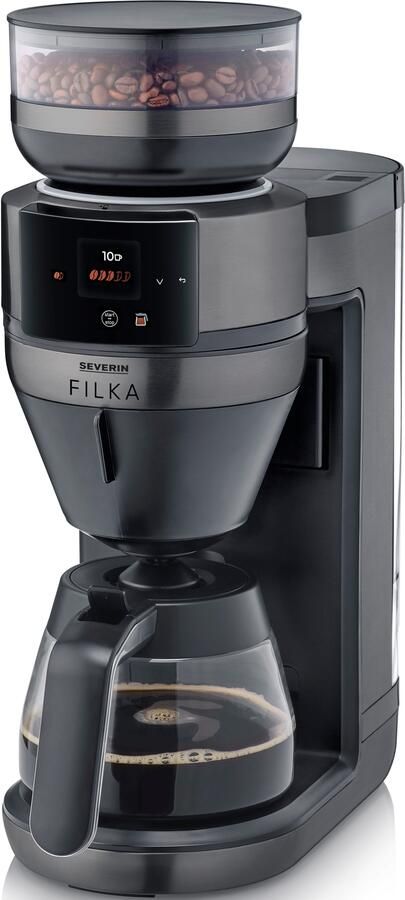 Severin Koffiezetapparaat met bonenmaler KA 4854 FILKA (2e generatie) Filterkoffie-volautomaat 1 4 l - Foto 5