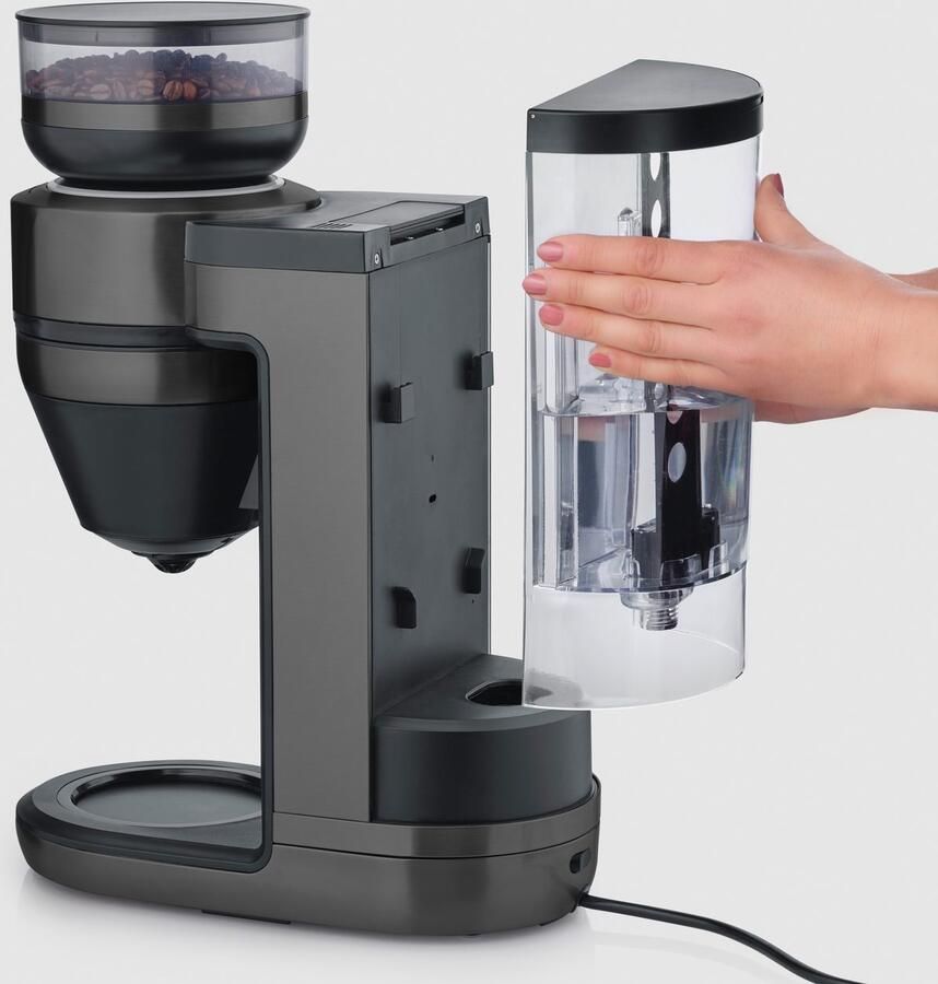 Severin Koffiezetapparaat met bonenmaler KA 4854 FILKA (2e generatie) Filterkoffie-volautomaat 1 4 l