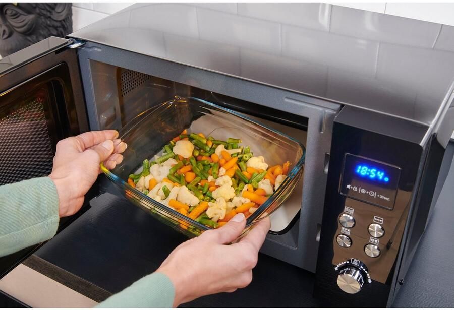 Severin Magnetron MW 7763 2-in-1 magnetron met glazen bodem en grillfunctie - Foto 7
