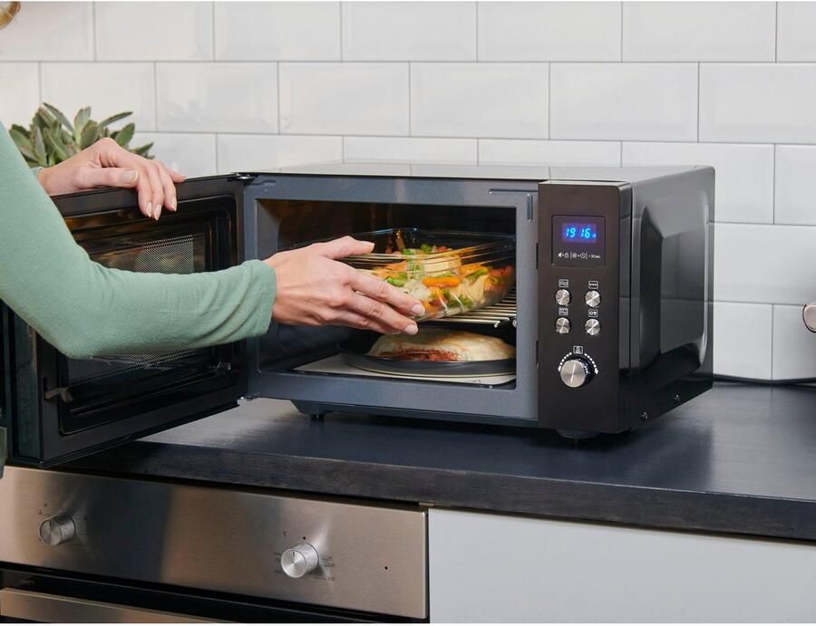 Severin Magnetron MW 7763 2-in-1 magnetron met glazen bodem en grillfunctie - Foto 3