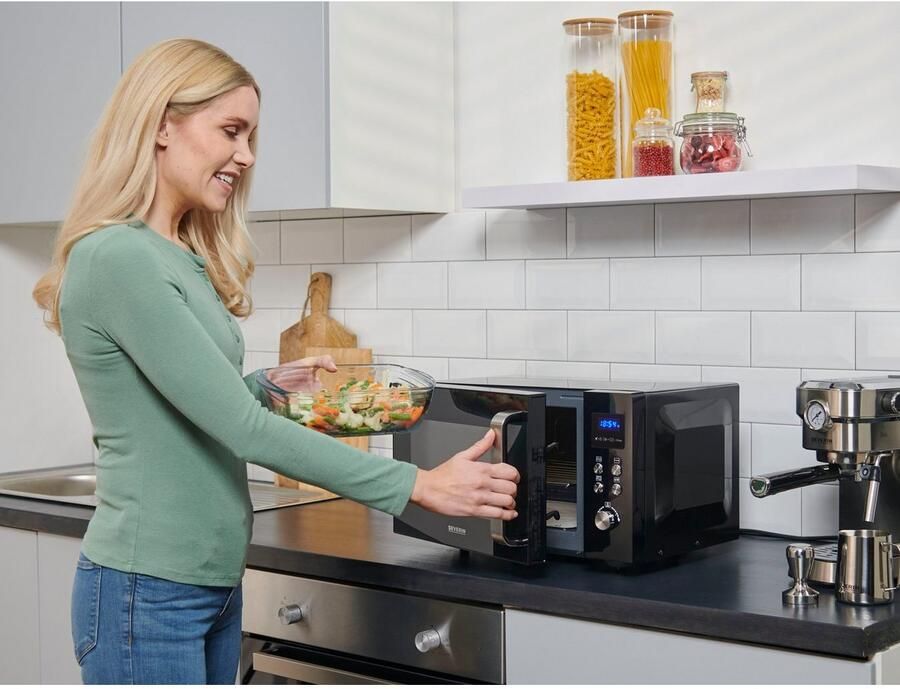 Severin Magnetron MW 7763 2-in-1 magnetron met glazen bodem en grillfunctie - Foto 4