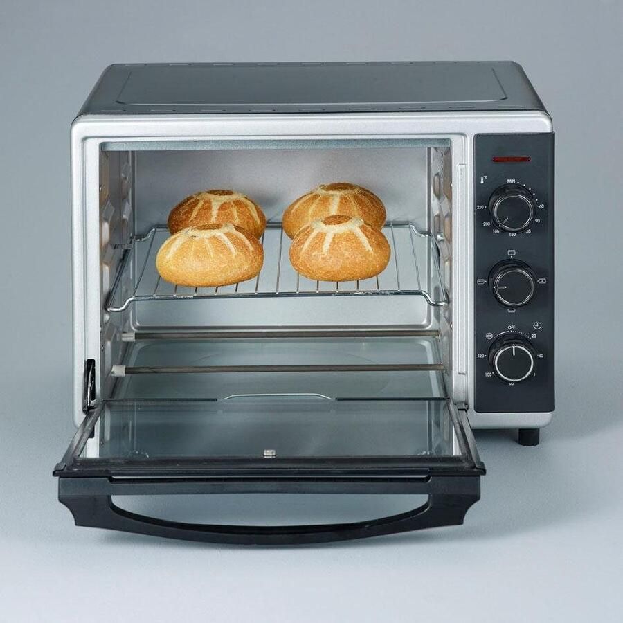 Severin Mini-oven TO 2056 Luchtcirculatie boven- en onderwarmte afzonderlijk of gecombineerd schakelbaar - Foto 1