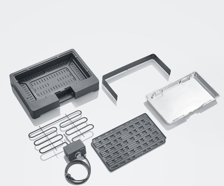 Severin Staande barbecue PG 8568 Elektrische grill met grillplaat als staande- of tafelgrill bruikbaar - Foto 6