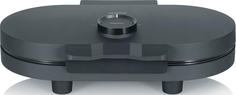 Severin WA 2118 Duo Wafelijzer Black Line ca. 1.200W PFAS-vrije coating op de bakplaten stijlvol en mat design - Foto 10