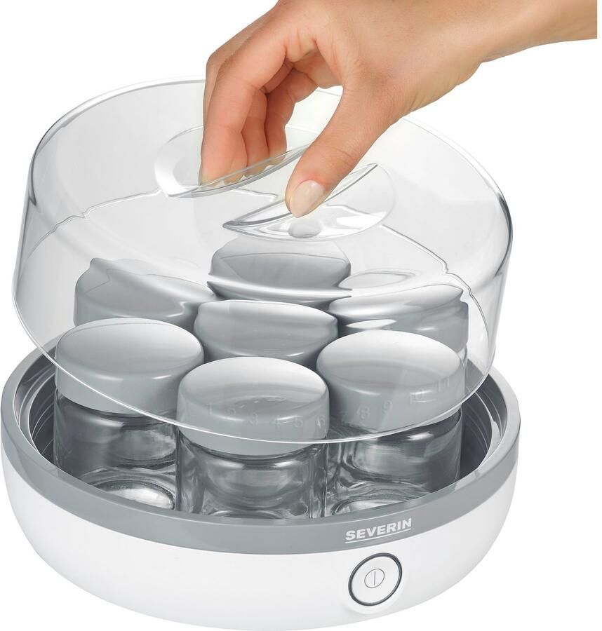 Severin JG3518 Yoghurtmaker Accessoire Grijs - Foto 2