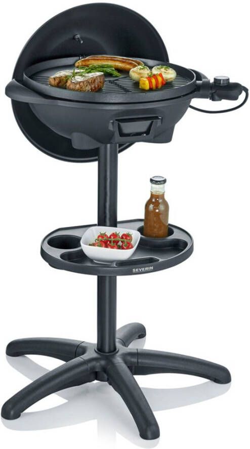Severin Staande barbecue PG 8541 Elektrische grill met kap