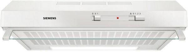 Siemens iQ100 LU62LFA21 afzuigkap 250 m³ uur Onderbouw Wit D