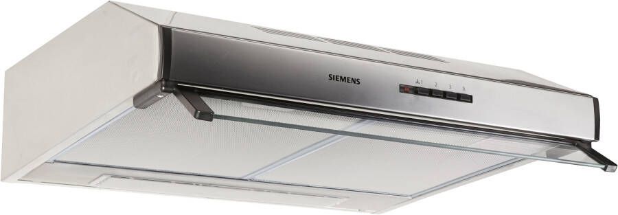 Siemens LU63LCC50 iQ100 Afzuigkap Onderbouw afzuigkap 60 cm rvs