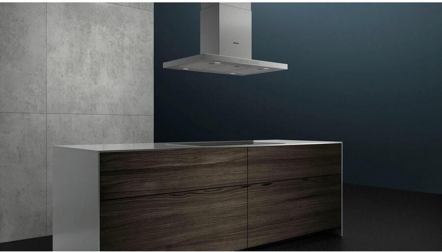 Siemens LF97BCP50 eiland afzuigkap met 5 snelheden en automatische naloopstand - Foto 6