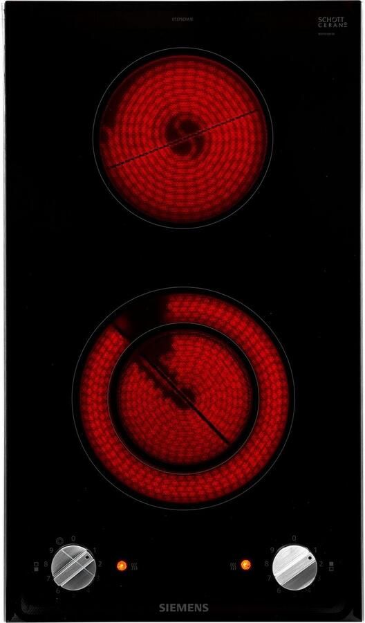Siemens ET375CFA1E kookplaat Zwart Roestvrijstaal Ingebouwd Keramisch - Foto 5