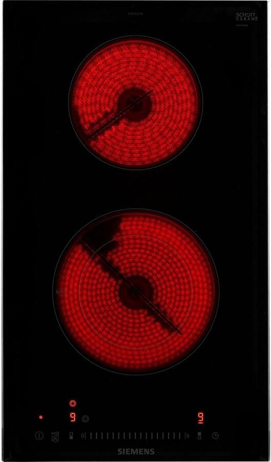 Siemens ET375FFP1E Kookplaat Domino 30cm 2x highSpeed | Vitrokeramische kookplaten | Keuken&Koken Kookplaten | ET375FFP1E - Foto 4