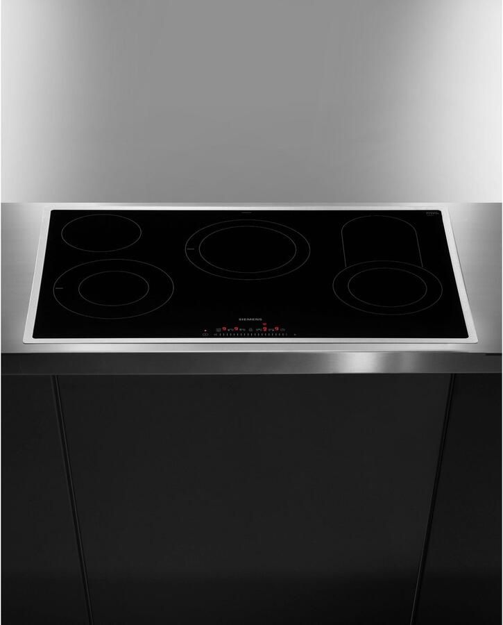 SIEMENS Elektrische kookplaat van SCHOTT CERAN ET845FCP1D 20 % meer vermogen bij het opwarmen dankzij powerboost-functie - Foto 3