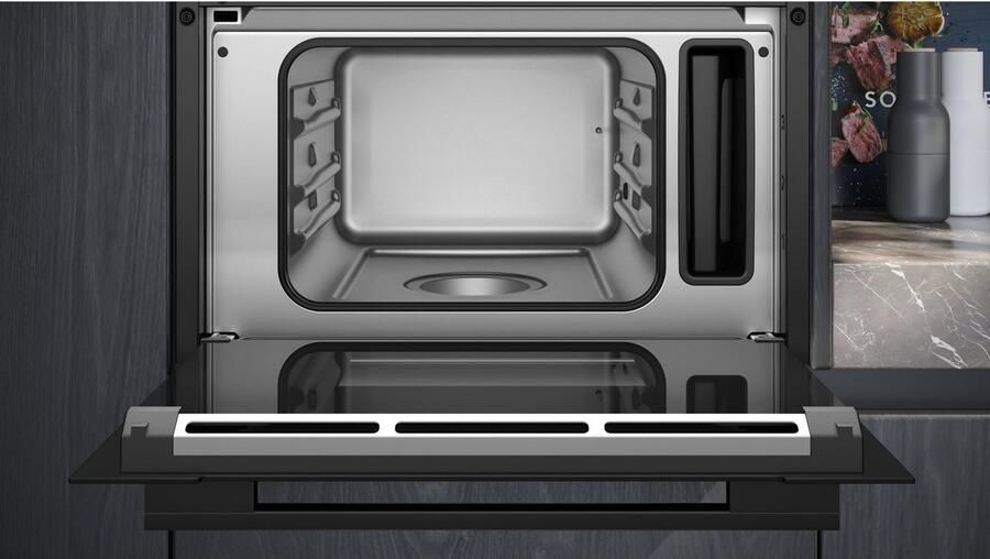Siemens CD714GXB1 Inbouw stoomoven 45 cm Zwart FullSteam - Foto 3