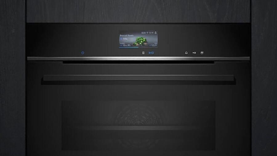 Siemens HS736G3B1 iQ700 Inbouw Stoomoven 60 cm – 71L – FullSteam Plus – Air Fry – Home Connect – Zwart - Foto 8