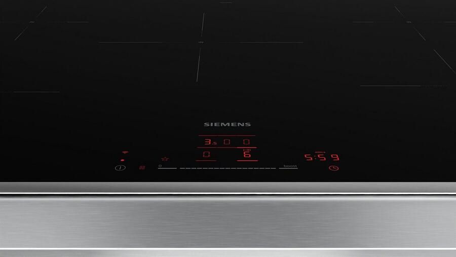 Siemens iQ300 EH845HVB1E Zwart Ingebouwd 80 cm Inductiekookplaat zones Glaskeramiek 5 zone(s) - Foto 2