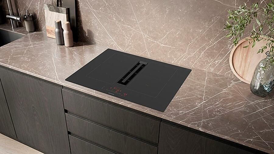 SIEMENS Kookplaat met afzuigkap ED711HQ26E met vlak kanaal (set) - Foto 5