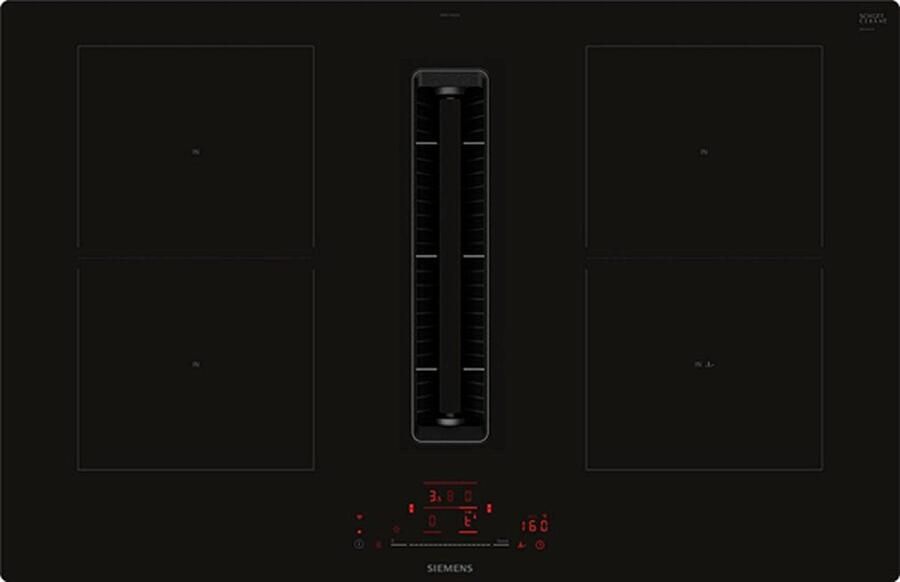 SIEMENS Kookplaat met afzuigkap ED811HQ26E met vlak kanaal (set) - Foto 8