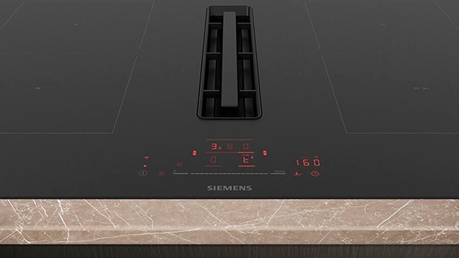 SIEMENS Kookplaat met afzuigkap ED811HQ26E met vlak kanaal (set) - Foto 6