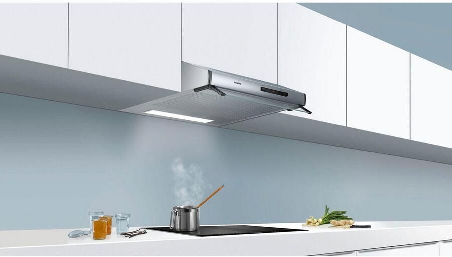 Siemens iQ100 LU62LFA51 afzuigkap 250 m³ uur Muurmontage Zilver D - Foto 4