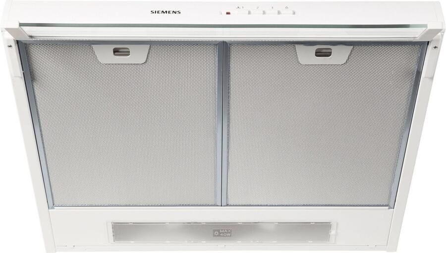 Siemens LU63LCC50 iQ100 Afzuigkap Onderbouw afzuigkap 60 cm Wit - Foto 2